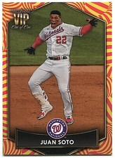 Juan Soto 2021 Topps Transcendent Collection VIP Party 1/1 One of One Base #75
