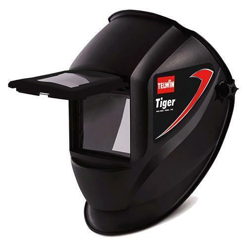 Maschera Per Saldatura 'Tiger' Vetro Fisso - Foto 1 di 1