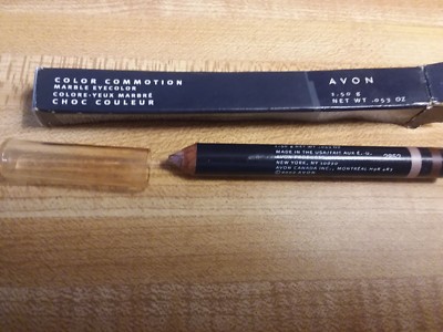 Avon Color Commotion Marble Eyecolor Aubergine Pink / Rose Aubergine
