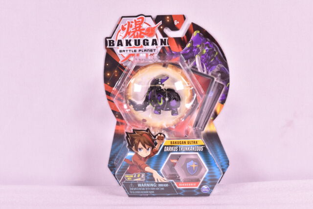 BAKUGAN Ultra 1 Pack 3 inch Figure Darkus Trunkanious 