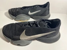 Nike Men's Air Zoom Super Rep 2 Black Metallic Pewter Running Shoes Size 12