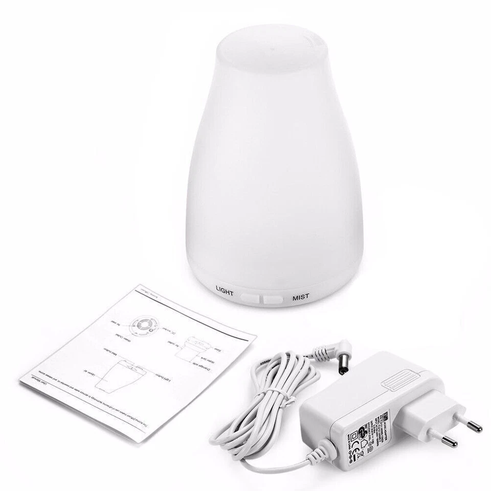 Luftbefeuchter Aroma Diffuser 100ml Diffuser Ultraschall mit 7 Farben Lichtern - Bild 3 von 4