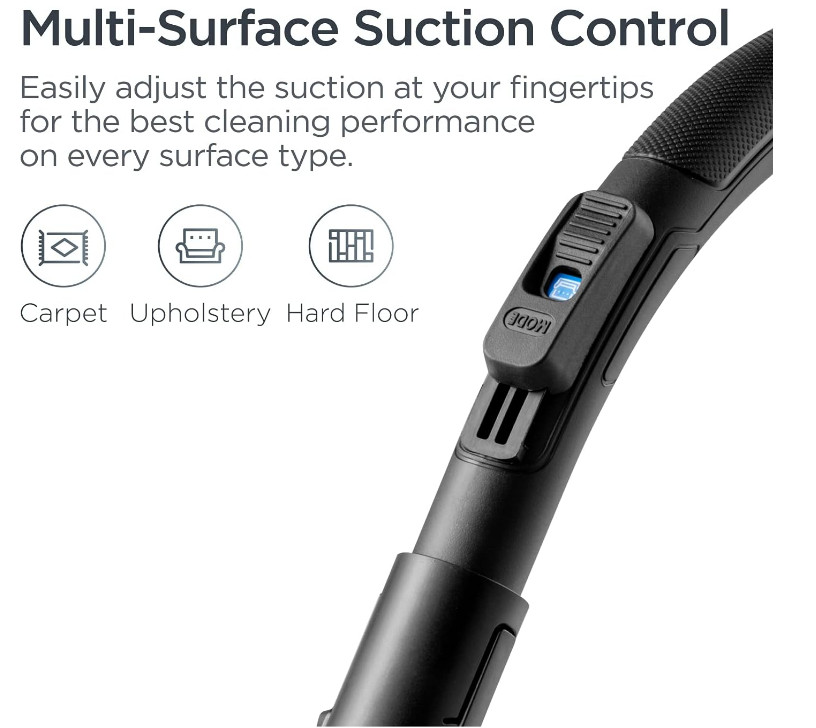 Lightweight Bagless Canister Vacuum cleaner/ indoor Carpets pet hair Hard Floors