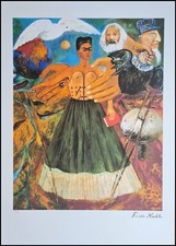 Frida Kahlo Marxism Will Heal The Sick 70x50 CM Lithographie Limitée #62/250