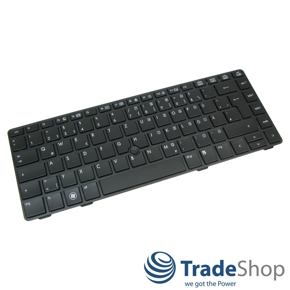 Deutsch QWERTZ Tastatur Keyboard mit Trackpoint für HP ProBook 6470B 6475B - Bild 2 von 3