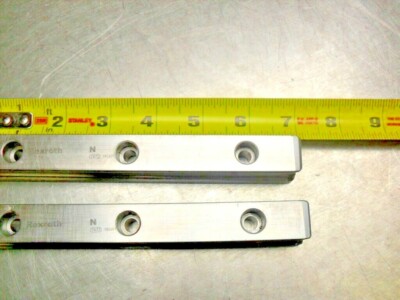 qty 2 - Rexroth 7873 16Q01 Linear Bearings Rail Guild 175MM long x 23MM wide