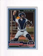 2023 Panini USA BASEBALL Stars & Stripes MACON WINSLOW