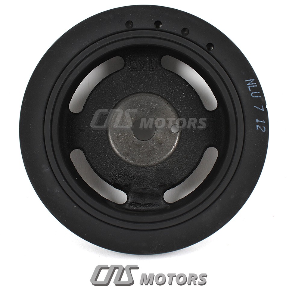 Genuine Crankshaft Pulley Harmonic Balancer – Fits 99-10 Hyundai/Kia 2.5L & 2.7L