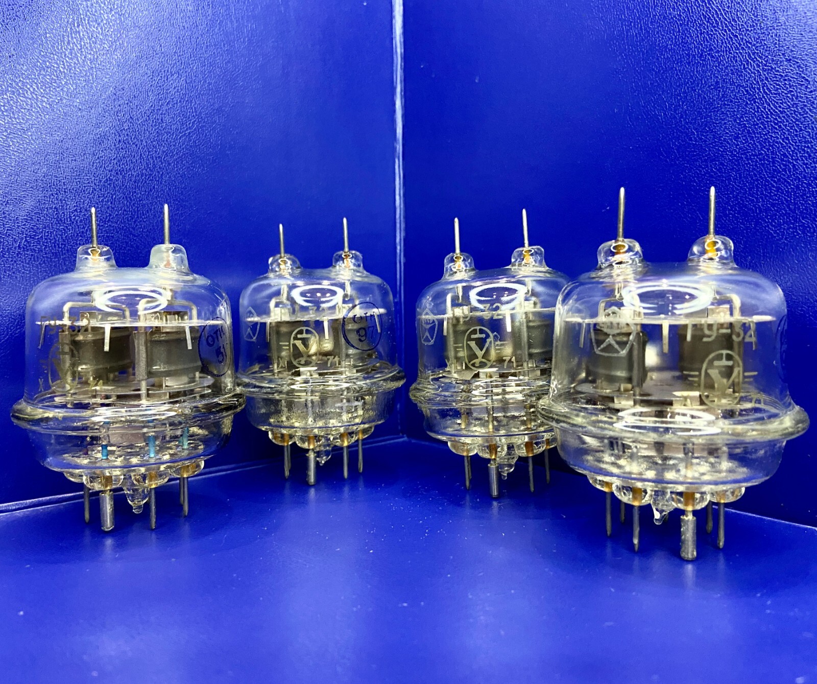 GU-32 tube 4pcs (GU32 /ГУ-32) NEW NOS DOUBLE BEAM TETRODE VACUUM TUBES ...