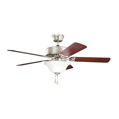 Kichler 330103ni 50 Indoor Ceiling Fan With Blades Light Kit