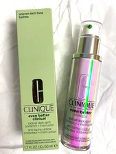 Clinique Even Better Clinical Dark Spot Corrector + Interrupter 1.7 oz/50 ml New