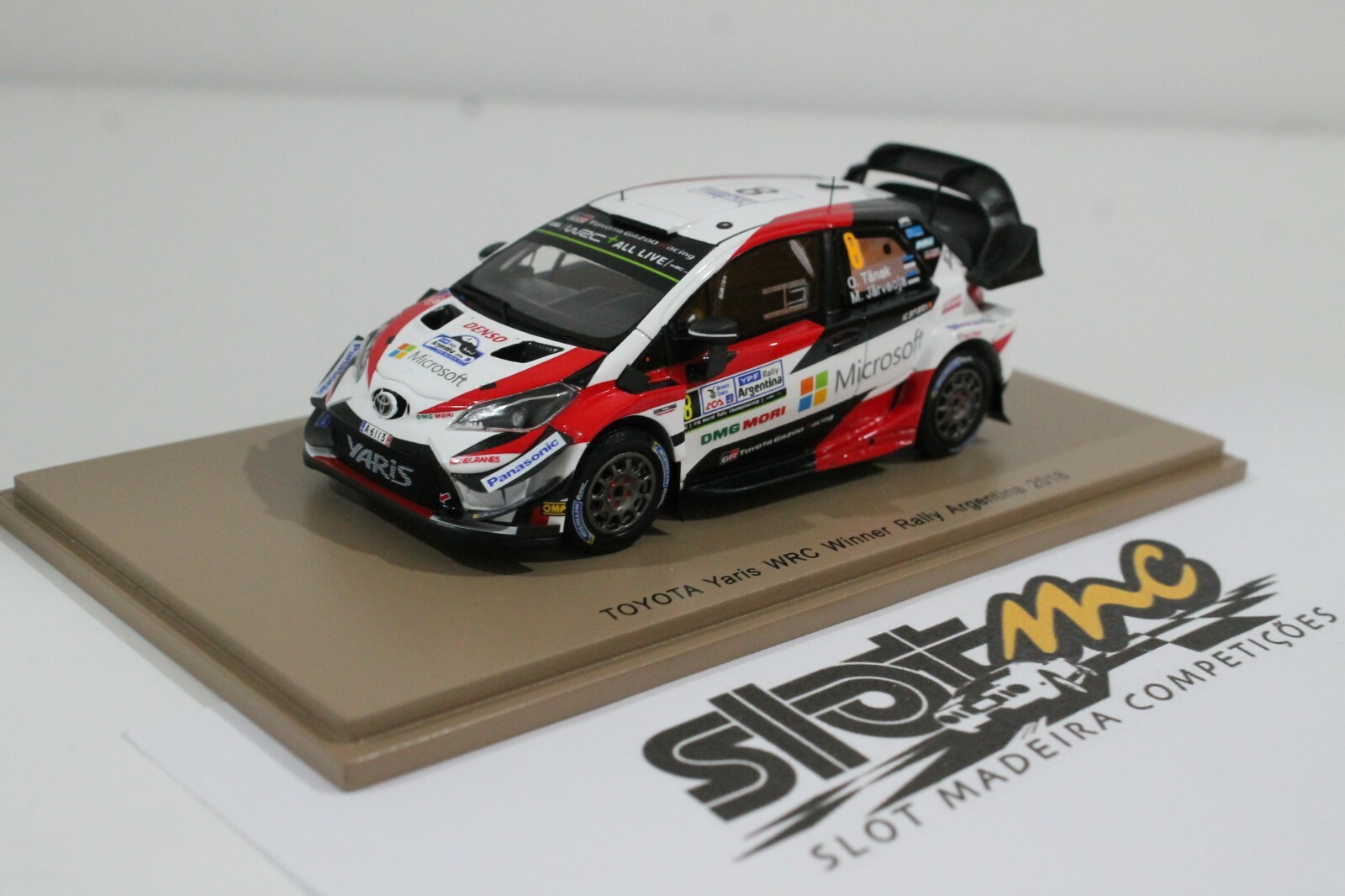 Spark S5971 Toyota Yaris WRC Winner Rally Argentina 2018 1/43 #NEW