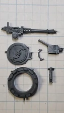 Warhammer 40k Astra Militarum Bits Baneblade Tank Turret Cupola w Hvy Stubber