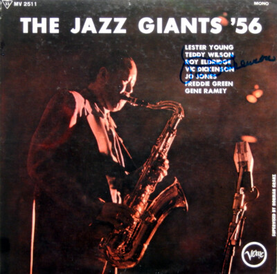 Lester Young / Teddy Wilson - The Jazz Giants '56 - Verve (Sammlerexemplar)
