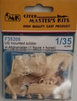MW22 Cmk F35208 Us Mounted Soldier In Afganistan 1FIG+KU 1/35 Figure