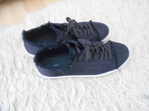 Next Dark Brown Satin Uppers With 