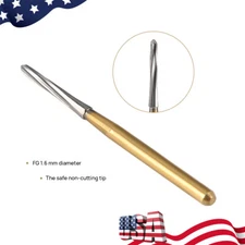 5Pcs Dental Endodontic Tungsten Carbide Bur FG 1.6mm Root Canal Endo-Z 21MM Long