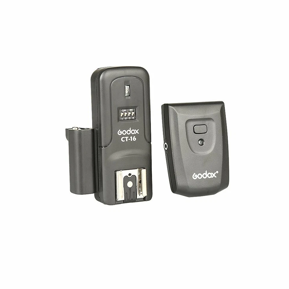 US Godox CT-16 Wireless Flash Trigger Transmitter + Receiver Set for Canon Nikon - Image 3 of 4