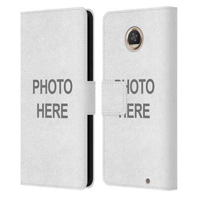 CUSTOM CUSTOMIZED PERSONALIZED CUSTOM LEATHER BOOK CASE FOR MOTOROLA PHONES