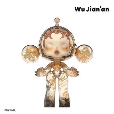 POP MART SKULLPANDA MEGA α400% WuJian’an POP MART MEGA α SKULLPANDA 400% Wu Jian'an-