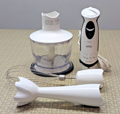 Braun MultiQuick MR5550CA Turbo Hand Blender w/ Accessories - 400W