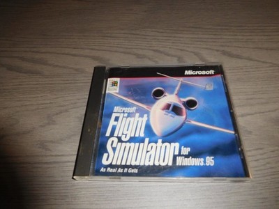 Microsoft Flight Simulator For Windows 95 PC Game