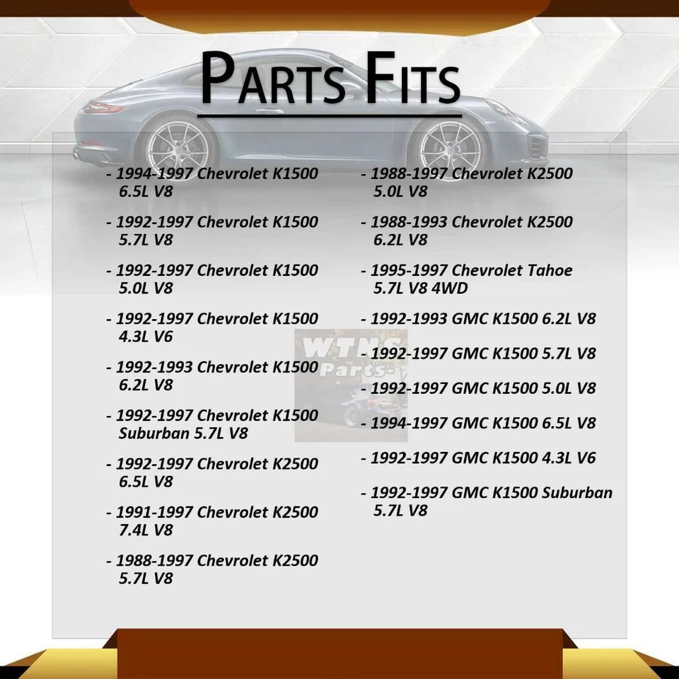 Подходит для переднего вала оси 2x CV Chevrolet K1500 Cardone 1992 1993 1994 1995 1996 годов выпуска - Изображение 2 из 4