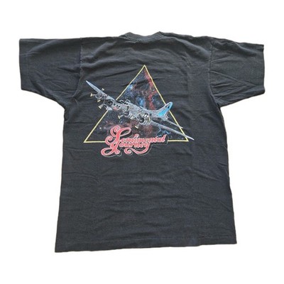 Vintage 90s Sentimental Journey B-17 Flying Fortress T-Shirt L Single Stitch USA