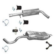 Auspuff Auspuffanalge + Montagesatz Auspuff für Audi A3  1.8 20V 8L1 150/180PS