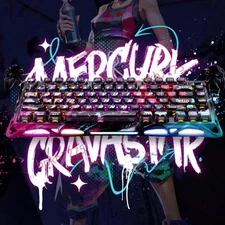 Gravastar tile 75 magnetic axis keyboard RGB  Mechanical Gaming Keyboard