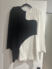Mango Dress Black And White SiE 8