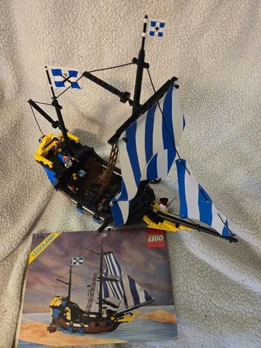 LEGO 6274 Vintage 1989 - Caribbean Clipper - 100% Complete with Instructions