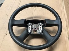 07 Silverado Sierra Used Oem Factory Black Steering Wheel No Radio Cruise Type