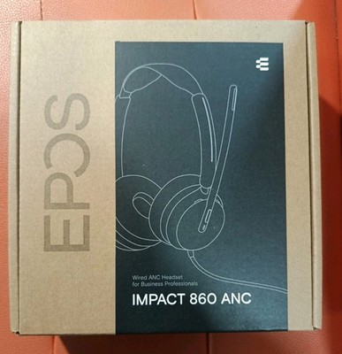EPOS Impact 860 ANC Headset Microsoft Teams Active Noise Cancelation