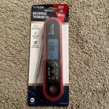 Digital Waterproof Meat Thermometer for GLP 1 High Protein Meal Prep Folding