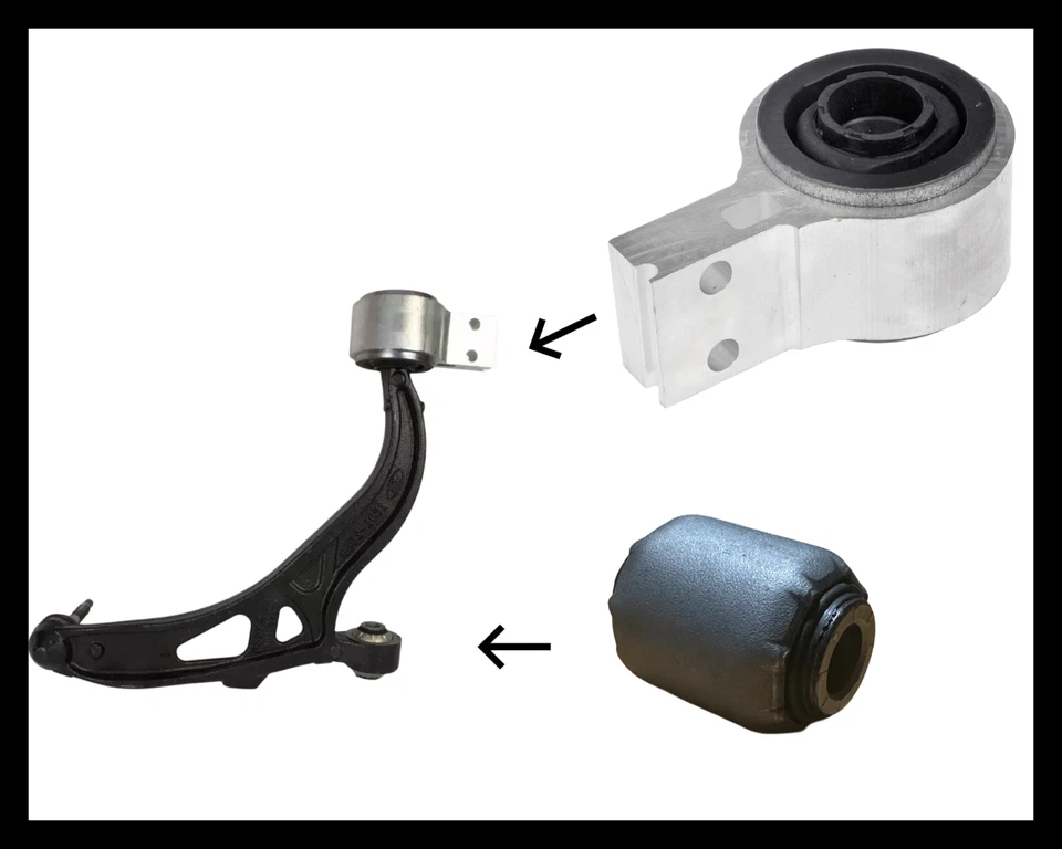 CONJUNTO DE BUCHA DE BRAÇO DE CONTROLE INFERIOR DIANTEIRO PARA 2011-2019 FORD EXPLORER FRETE GRÁTIS - Imagem 2 de 2