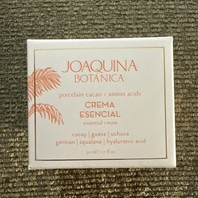 Joaquina Botanica Crema Esencial Essential Cream Plumps Firms Hydrates 1.7oz NEW