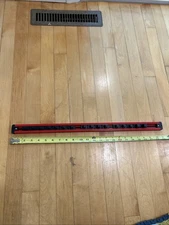 Mechanics Time Saver Magnetic Socket Holder 3/8 Drive Organizer 23” Long - NICE