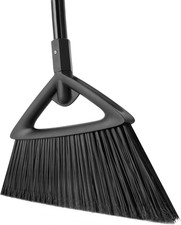 Eyliden Heavy Duty Broom, Outdoor Broom with 145Cm Long Handle