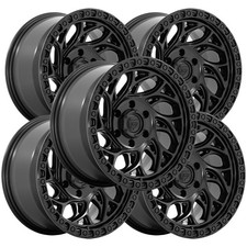Set Of 5 Fuel D852 Runner Or 20x9 6x135 1mm Blackout Wheels Rims 20 Inch Set Of 5 Fuel D852 Runner Or 20x9 6x135 1mm Blackout Wheels Rims 20 Inch