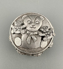 Vintage Torino Teddy Bear Jewelry Gift Set Brooch Necklace Earrings Keepsake Box Vintage Torino Teddy Bear Jewelry Gift Set Brooch Necklace Earrings Keepsake Box