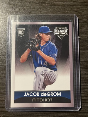 #ad Panini 2014 Black Friday Rookie Serial Numbered Jacob deGrom #40 Mets 499 $14.99