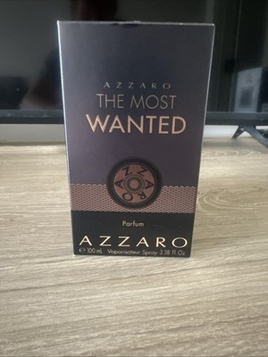 Azzaro The Most Wanted Parfum 100ml 3.38oz Men's Fragrance Spray New Box
