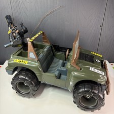 Vintage Hasbro Action Man Jeep 4x4 XT71 Rhino G.I. Joe Hall of Fame 1990s