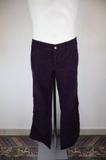 Pantalon Casual Homme ARMANI JEANS Taille W32 Vintage En Coton Violet
