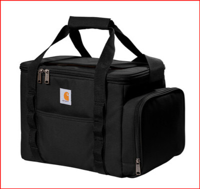 New CT89520701 Carhartt  Duffel 36-Can Cooler Black in package
