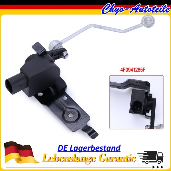 FüR Audi A6 C6 HöHenstandsensor Niveausensor Leuchtweitenregulierung Vorne Neu-image