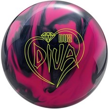 New DV8 Diamond Diva Bowling Ball  1st 15lb 15.4/2.4oz/Pin 2-3" 