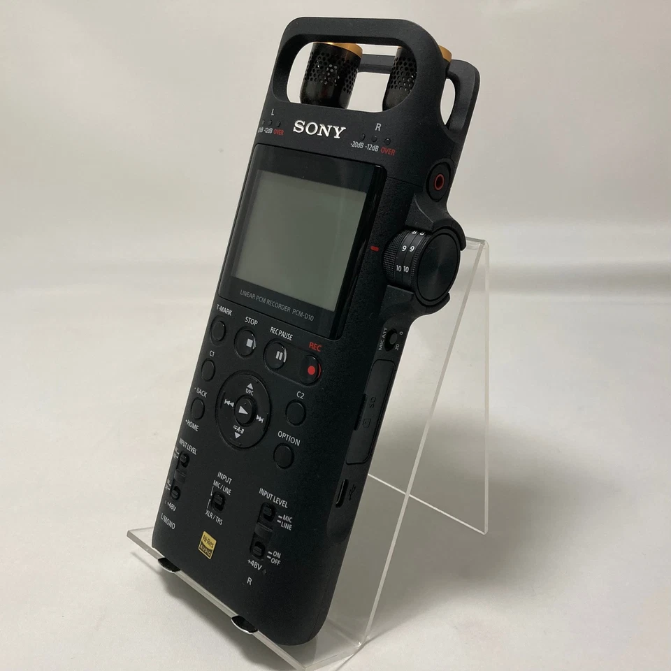 SONY PCM-D10 Linear PCM Recorder 16GB High-Res Rec 192KHz Japan Used In-Stock - Image 3 of 4