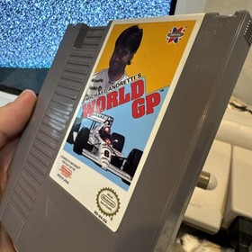 Michael Andretti&rsquo;s World GP (Nintendo NES) 1990 - Tested - Working